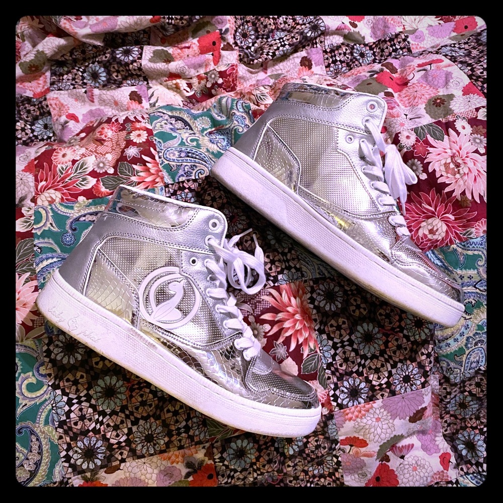 Silver High Tops